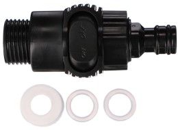 Prietoková kefa na umývanie auta s dvoma nadstavcami CAR DETAILING WASH BRUSH SET 1, 160cm