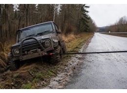 Vyprošťovacie lano CAR RECOVERY 1, dĺžka 9 m, nosnosť 8 t