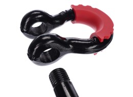 Offroadový tŕmen s gumeným chráničom CAR SHACKLE 1, nosnosť 4,75 t