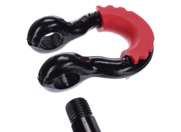 Offroadový tŕmen s gumeným chráničom CAR SHACKLE 1, nosnosť 4,75 t