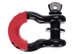 Offroadový tŕmen s gumeným chráničom CAR SHACKLE 1, nosnosť 4,75 t