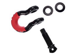 Offroadový tŕmen s gumeným chráničom CAR SHACKLE 1, nosnosť 4,75 t