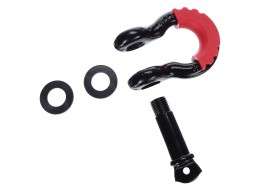 Offroadový tŕmen s gumeným chráničom CAR SHACKLE 1, nosnosť 4,75 t