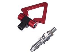 Ťažné oko CAR TOW HOOK 1, červené