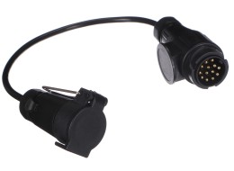 Káblová redukcia zásuvky ťažného zariadenia TRAILER CABLE 2, 13-7pin, 50 cm