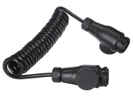 Prepojovací špirálový kábel zástrčky ťažného zariadenia TRAILER CABLE 4, 13-13pin, 3 m