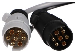 Káblová redukcia zásuvky ťažného zariadenia TRAILER CABLE 5, z 13pin na 7pin N+S, 35 cm