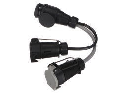 Káblová redukcia zástrčky ťažného zariadenia TRAILER CABLE 6, z 13pin na 7pin N+S, 35 cm