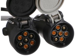 Káblová redukcia zástrčky ťažného zariadenia TRAILER CABLE 6, z 13pin na 7pin N+S, 35 cm