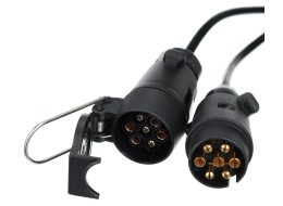Predlžovací 7pinový kábel - zásuvka + zástrčka TRAILER CABLE 7, 12V, 5m