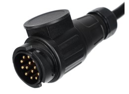 Predĺžovací 13pinový kábel - závesná zásuvka + zástrčka TRAILER CABLE 8, 12V, 5m