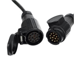 Predĺžovací 13pinový kábel - závesná zásuvka + zástrčka TRAILER CABLE 8, 12V, 5m