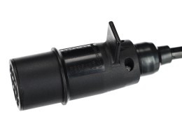 Prepojovací špirálový kábel 7pin typ N TRAILER CABLE 11, plastová zástrčka, 24V, 3,5 m