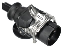 Prepojovací špirálový EBS kábel 7pin TRAILER CABLE 14, 24V, 3,5 m