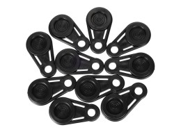 Sada úchytov s okom na upevnenie plachty TRAILER TARP HOOK SET 1, 10 ks