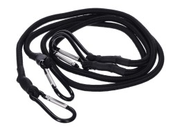 Gumové upínacie popruhy/gumicuky CARGO CORD CARABINER 100, 100 cm, 2 ks
