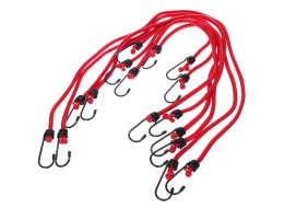 Sada gumových upínacích popruhov/gumicukov CARGO CORD SET BASIC 8, 8 ks