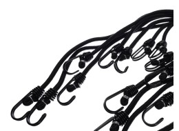 Sada gumových upínacích popruhov/gumicukov CARGO CORD SET PREMIUM 8, 8 ks