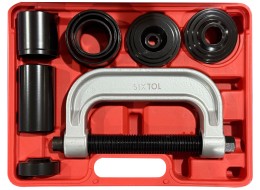 Sada adaptérov na demontáž guľových čapov MECHANIC BALL JOINT 6, 10 ks