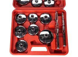 Sada kalíškových kľúčov na olejové filtre MECHANIC OIL WRENCH 16, 16 ks