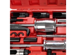 Sada na demontáž vstrekovačov so spätným kladivom MECHANIC PULLER SET 2, 40 ks