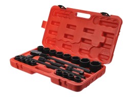 Sada nástrčných hlavíc s račňou MECHANIC WRENCH SET 2, heavy-duty, 21 ks