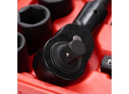 Sada nástrčných hlavíc s račňou MECHANIC WRENCH SET 2, heavy-duty, 21 ks