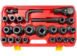 Sada nástrčných hlavíc MECHANIC WRENCH SET 3, heavy-duty, 26 ks