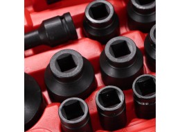 Sada nástrčných hlavíc MECHANIC WRENCH SET 3, heavy-duty, 26 ks