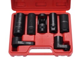 Sada nástrčných hlavíc na senzory MECHANIC WRENCH SET 4, 7 ks