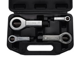 Sada rezačov poškodených matíc MECHANIC NUT REMOVER 1, 4 ks