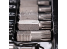 Sada Torx bitov v kovovom puzdre MECHANIC TORX SET 1, 40 ks