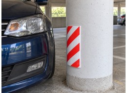 Samolepiaci penový chránič stĺpika do garáže CAR PARK GUARD POLE 1, 18x38x1,5cm, 2 ks
