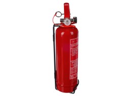 Práškový hasiaci prístroj FIRE STOP 1 kg, ABC, celokovový, vrátane kovového držiaka