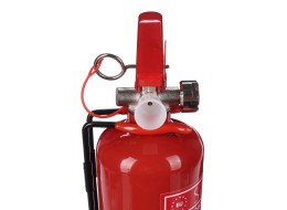 Práškový hasiaci prístroj FIRE STOP 1 kg, ABC, celokovový, vrátane kovového držiaka