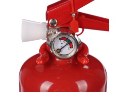 Práškový hasiaci prístroj FIRE STOP 1 kg, ABC, celokovový, vrátane kovového držiaka
