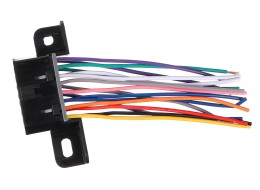 Zásuvka OBD-II s 16 pinmi ukončená 10 cm prepojovacími káblami MECHANIC CABLE 25
