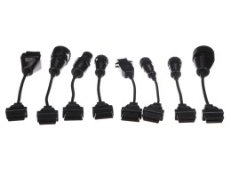 Kompletná sada OBD-II redukcií pre nákladné vozidlá MECHANIC CABLE SET 2, 8 ks