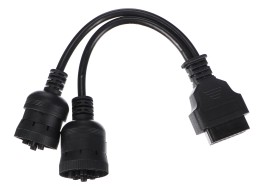 OBD-II redukcia 9-pin J1939 a 6-pin J1708 MECHANIC CABLE 8