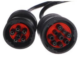 OBD-II redukcia 9-pin J1939 a 6-pin J1708 MECHANIC CABLE 8