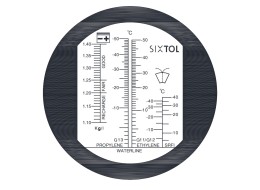Refraktometer na meranie prevádzkových kvapalín automobilu, SIXTOL