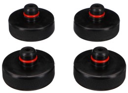 Sada gumových podložiek pre zdvihák JACK PAD SET 4T pre vozidlá Tesla, 4 ks
