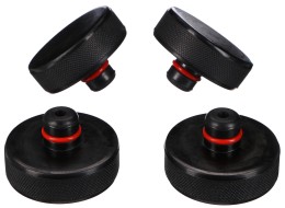 Sada gumových podložiek pre zdvihák JACK PAD SET 4T pre vozidlá Tesla, 4 ks