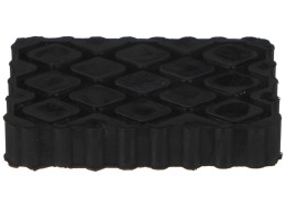 Gumová podložka pre zdvihák automobilov JACK PAD 16, 120x80x20 mm