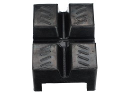 Gumená podložka pre skladací podstavec pod auto MECHANIC CAR STAND, 83x62x40 mm