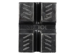 Gumená podložka pre skladací podstavec pod auto MECHANIC CAR STAND, 83x62x40 mm