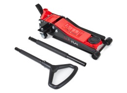 Pojazdný hydraulický zdvihák heavy-duty 3T nízkoprofilový, s pedálom SX JACK PEDAL 3T BLACK