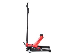 Pojazdný hydraulický zdvihák heavy-duty 3T nízkoprofilový, s pedálom SX JACK PEDAL 3T BLACK