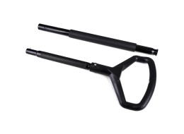 Pojazdný hydraulický zdvihák heavy-duty 3T nízkoprofilový, s pedálom SX JACK PEDAL 3T BLACK
