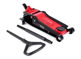 Pojazdný hydraulický zdvihák heavy-duty 4T nízkoprofilový, s pedálom SX JACK PEDAL 4T BLACK